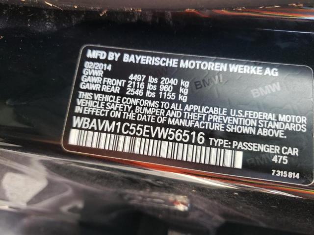 Photo 10 from auction – 2014 BMW X1 SDRIVE2 with VIN WBAVM1C55EVW56516