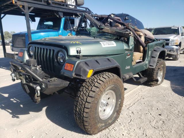 Photo 2 from auction – 2000 JEEP WRANGLER / with VIN 1J4FA49S5YP754494