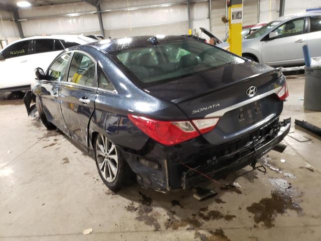 Photo 3 from auction – 2014 HYUNDAI SONATA SE with VIN 5NPEC4AB9EH841877
