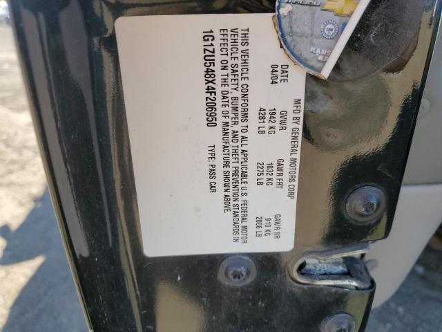 Photo 10 from auction – 2004 CHEVROLET MALIBU LT with VIN 1G1ZU548X4F206950
