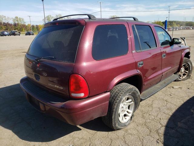 Photo 4 from auction – 2002 DODGE DURANGO SL with VIN 1B4HS48Z02F195876