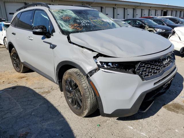 KIA SORENTO S 2022 with VIN 5XYRLDLC4NG121109 - Photo from auction