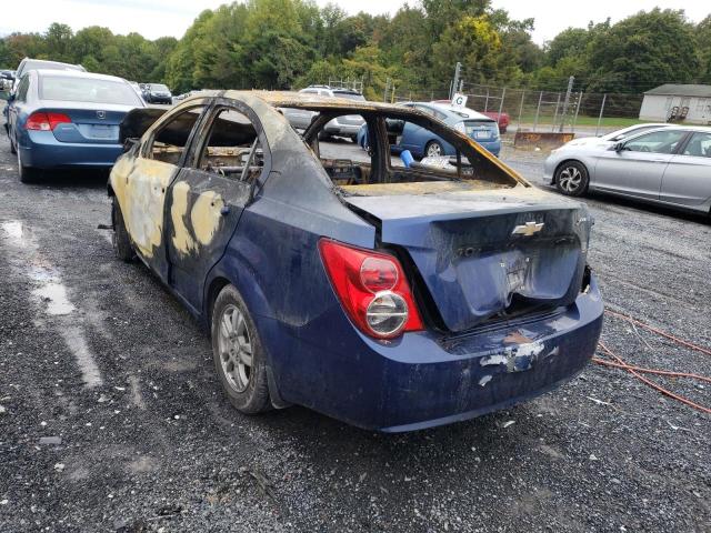 Photo 3 from auction – 2014 CHEVROLET SONIC LT with VIN 1G1JC5SH7E4208008