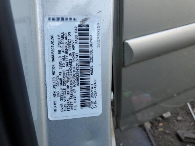 Photo 10 from auction – 2003 TOYOTA COROLLA CE with VIN 1NXBR32E43Z015747