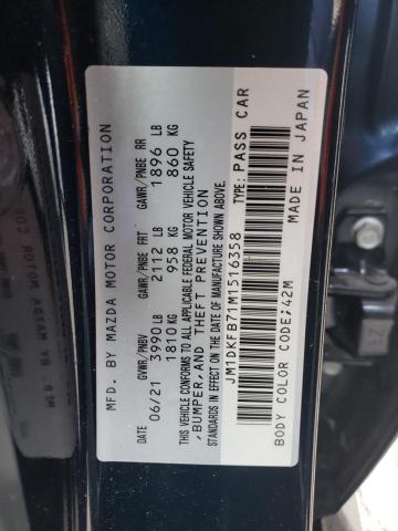 Photo 10 from auction – 2021 MAZDA CX-3 SPORT with VIN JM1DKFB71M1516358