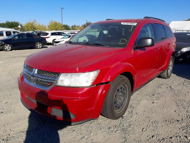 صورة رقم 2 من المزاد - 2018 DODGE JOURNEY SE مع VIN 3C4PDCAB2JT218613