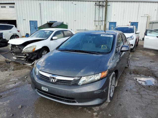 Photo 2 from auction – 2012 HONDA CIVIC LX with VIN 19XFB2F59CE104341