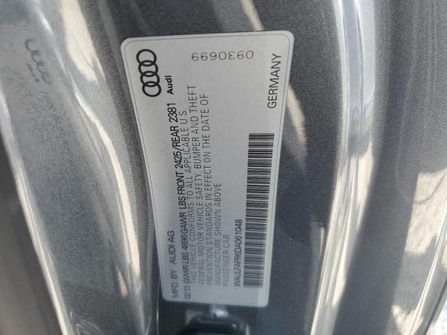 Photo 10 from auction – 2013 AUDI A5 PREMIUM with VIN WAULFAFR6DA061048