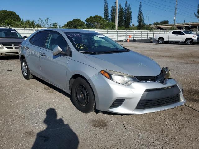 TOYOTA COROLLA L 2014 with VIN 2T1BURHE2EC012830 - Photo from auction