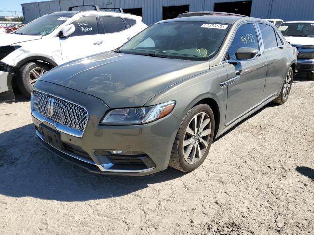 Photo 2 from auction – 2017 LINCOLN CONTINENTA with VIN 1LN6L9PK6H5608239