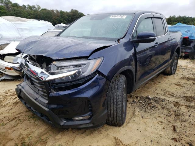 Photo 2 from auction – 2022 HONDA RIDGELINE with VIN 5FPYK3F59NB017221