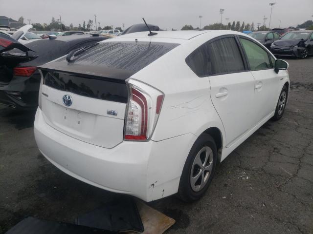 Photo 4 from auction – 2012 TOYOTA PRIUS with VIN JTDKN3DU1C5457433