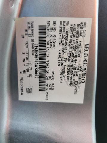 Photo 10 from auction – 2010 FORD FOCUS SES with VIN 1FAHP3GN1AW236615