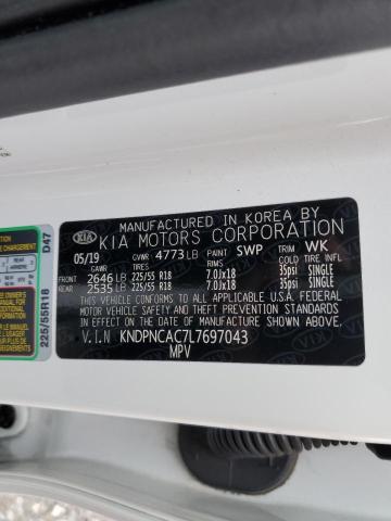 Photo 10 from auction – 2020 KIA SPORTAGE E with VIN KNDPNCAC7L7697043