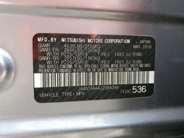Photo 10 from auction – 2018 MITSUBISHI ECLIPSE CR with VIN JA4AT4AA4JZ064284