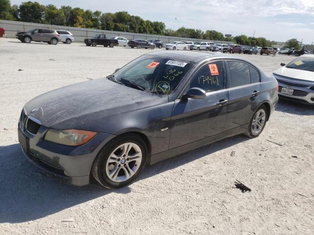BMW 328 I 2008 with VIN WBAVA37528NL46066 - Photo from auction