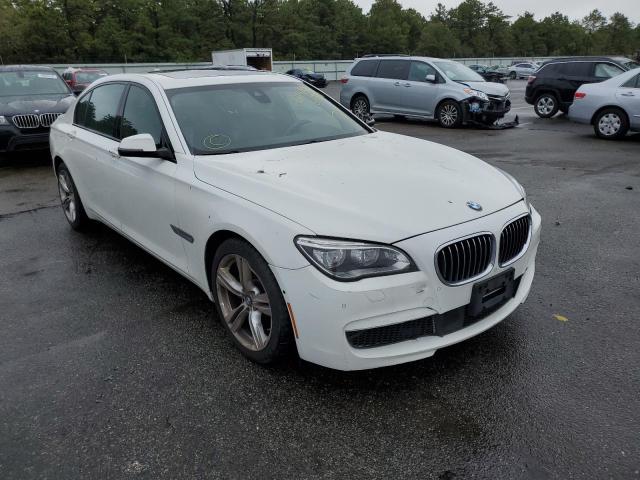 BMW 750 LXI 2014 with VIN WBAYF8C59ED653821 - Photo from auction