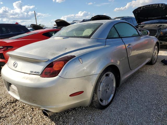Photo 4 from auction – 2002 LEXUS SC 430 with VIN JTHFN48YX20034879