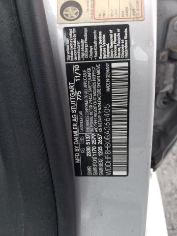 Photo 10 from auction – 2011 MERCEDES-BENZ E 350 4MAT with VIN WDDHF8HB0BA366405