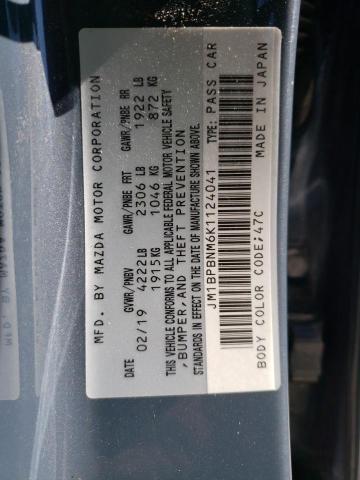 Photo 10 from auction – 2019 MAZDA 3 PREMIUM with VIN JM1BPBNM6K1124041