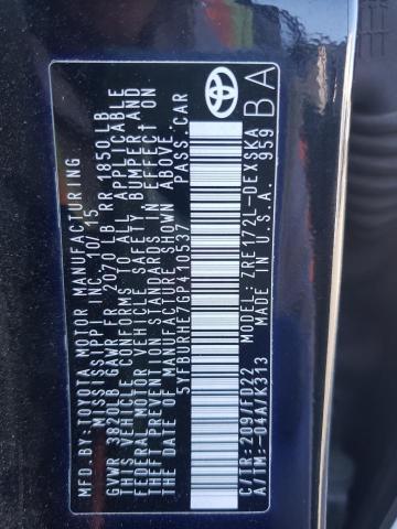 Photo 10 from auction – 2016 TOYOTA COROLLA L with VIN 5YFBURHE7GP410537