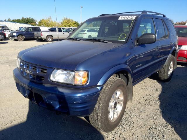 Photo 2 from auction – 2002 ISUZU RODEO S with VIN 4S2CK58W424304901