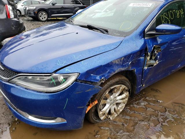 Photo 9 from auction – 2015 CHRYSLER 200 LIMITE with VIN 1C3CCCAB3FN594461