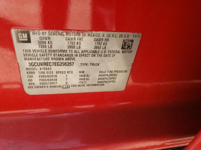Photo 10 from auction – 2014 CHEVROLET SILVERADO with VIN 3GCUKREC7EG296267