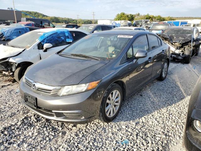 Photo 2 from auction – 2012 HONDA CIVIC EXL with VIN 19XFB2F99CE026582