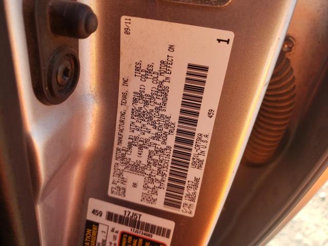Photo 10 from auction – 2012 TOYOTA TUNDRA DOU with VIN 5TFRY5F13CX116138