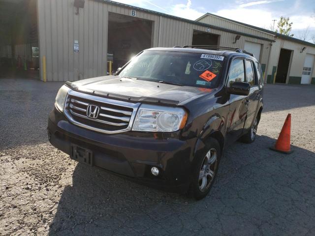 Photo 2 from auction – 2013 HONDA PILOT EXL with VIN 5FNYF4H56DB025355
