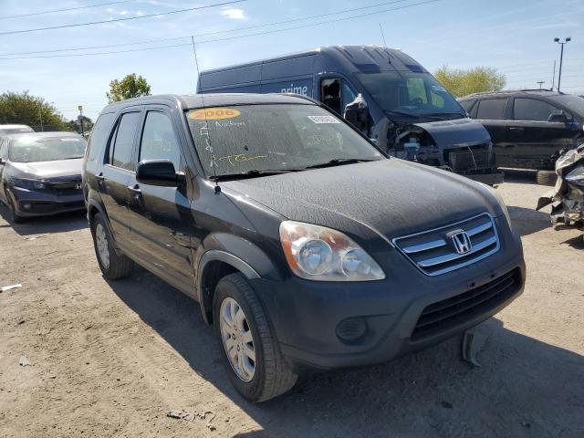 HONDA CR-V EX 2006 with VIN JHLRD788X6C044130 - Photo from auction