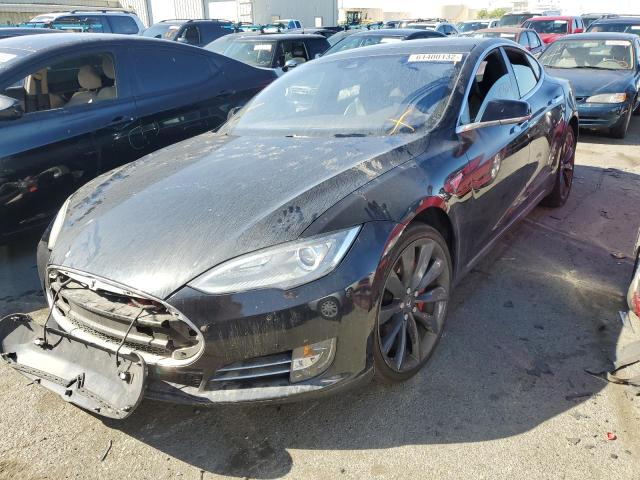 Photo 2 from auction – 2015 TESLA MODEL S P8 with VIN 5YJSA1H49FF092772