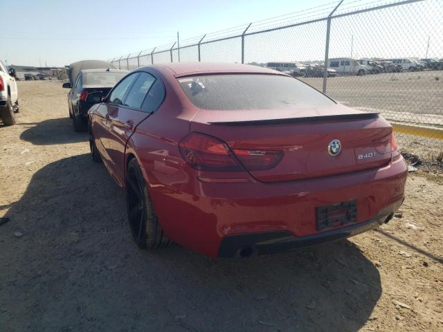 Photo 3 from auction – 2015 BMW 640 I GRAN with VIN WBA6A0C51FGB53503