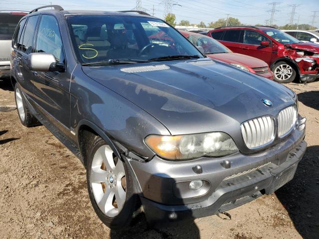 BMW X5 4.4I 2006 with VIN 5UXFB53546LV27814 - Photo from auction