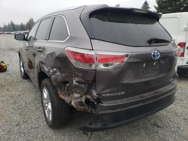 Photo 3 from auction – 2016 TOYOTA HIGHLANDER with VIN 5TDDCRFH5GS020326