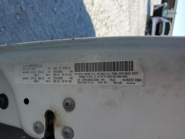 Photo 10 from auction – 2008 DODGE RAM 1500 S with VIN 1D7HA18N48J233901