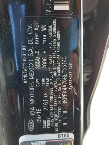 Photo 10 from auction – 2017 KIA FORTE LX with VIN 3KPFK4A76HE055143