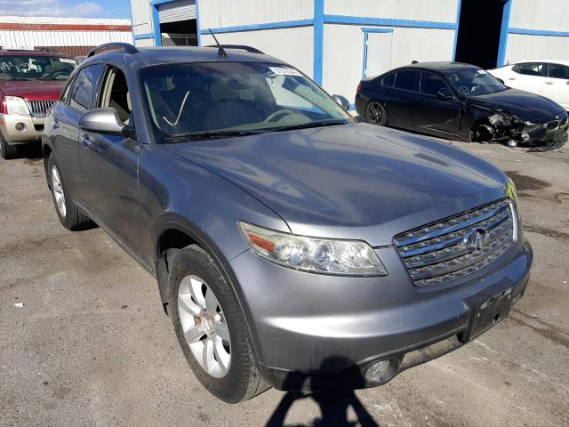 INFINITI FX35 2005 with VIN JNRAS08U05X109109 - Photo from auction