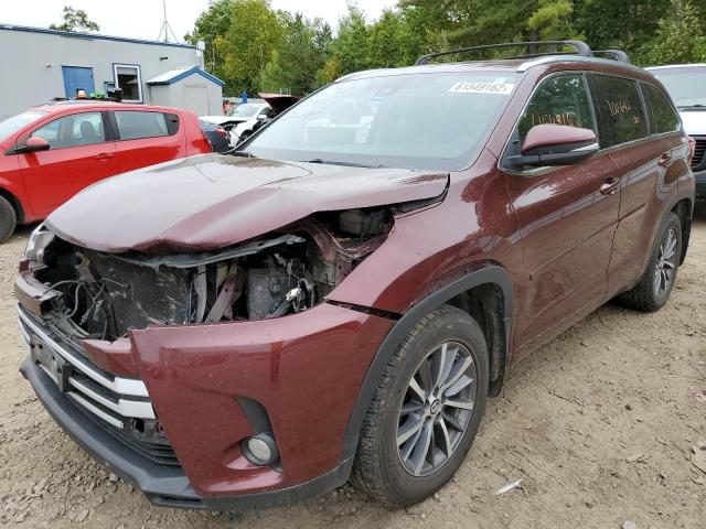 Photo 2 from auction – 2017 TOYOTA HIGHLANDER with VIN 5TDJZRFH7HS432525