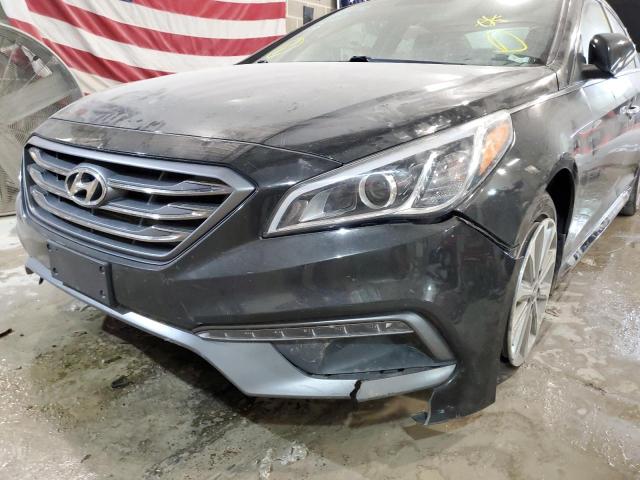 Photo 9 from auction – 2017 HYUNDAI SONATA SPO with VIN 5NPE34AF2HH571821