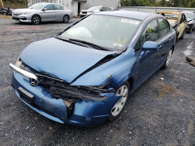 Photo 2 from auction – 2008 HONDA CIVIC LX with VIN 2HGFA16508H517601
