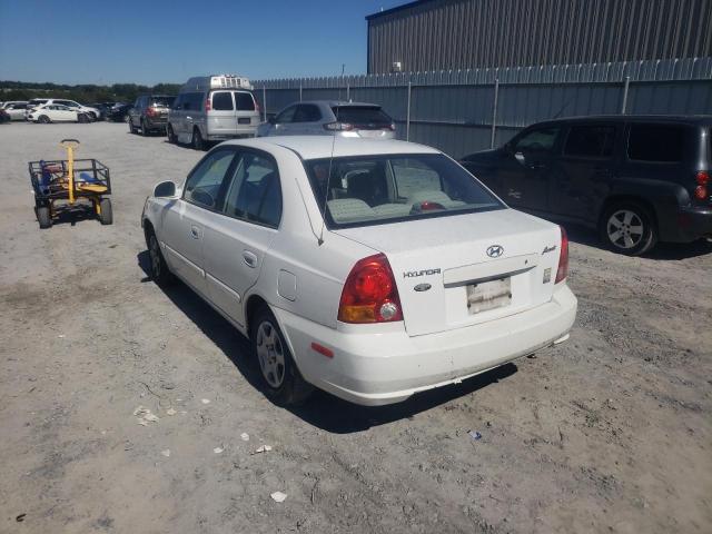 Photo 3 from auction – 2005 HYUNDAI ACCENT GL with VIN KMHCG45C65U673146