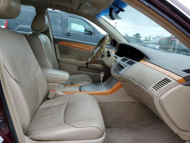 Photo 5 from auction – 2005 TOYOTA AVALON with VIN 4T1BK36B25U028763