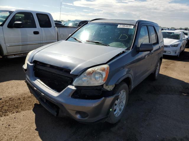 Photo 2 from auction – 2006 HONDA CR-V SE with VIN JHLRD78906C013722