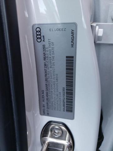 Photo 10 from auction – 2018 AUDI A3 PREMIUM with VIN WAUB8GFF0J1002359