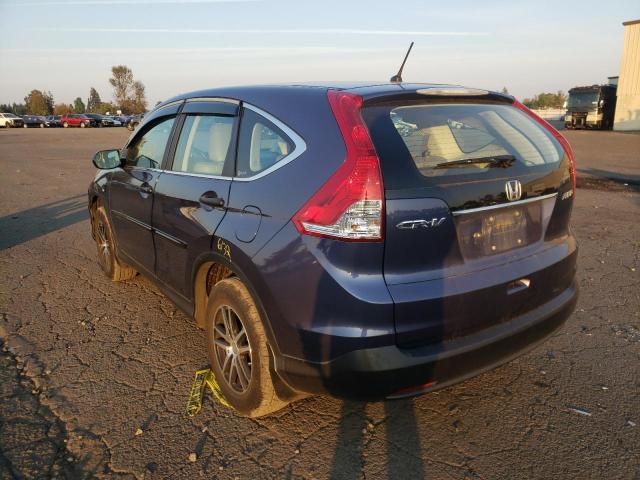 Photo 3 from auction – 2012 HONDA CR-V LX with VIN 5J6RM4H3XCL060771