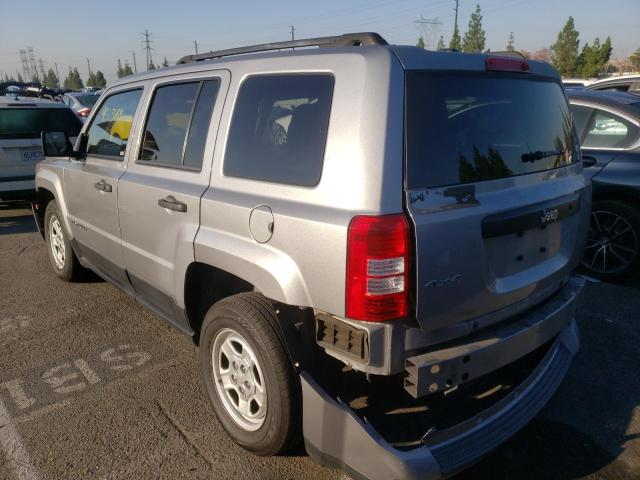Photo 3 from auction – 2016 JEEP PATRIOT SP with VIN 1C4NJRBB4GD790377