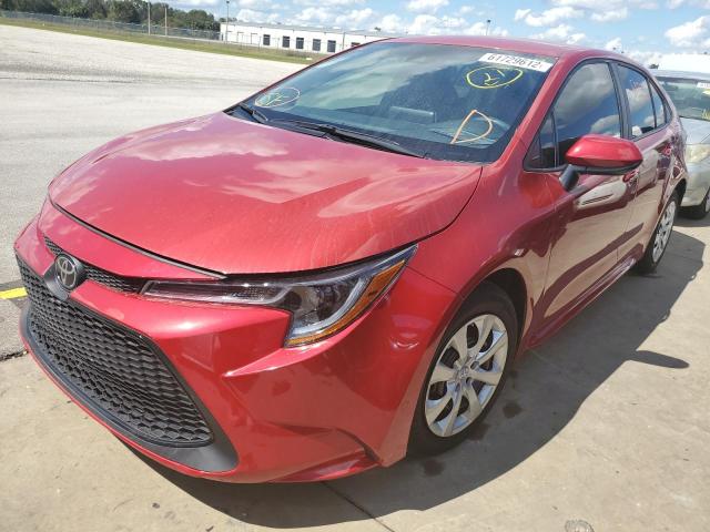 Photo 2 from auction – 2020 TOYOTA COROLLA LE with VIN 5YFEPRAE1LP053865