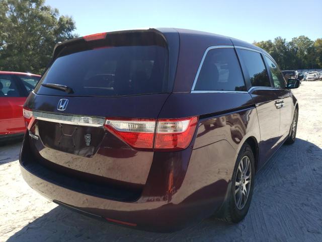 Photo 4 from auction – 2013 HONDA ODYSSEY EX with VIN 5FNRL5H64DB022465